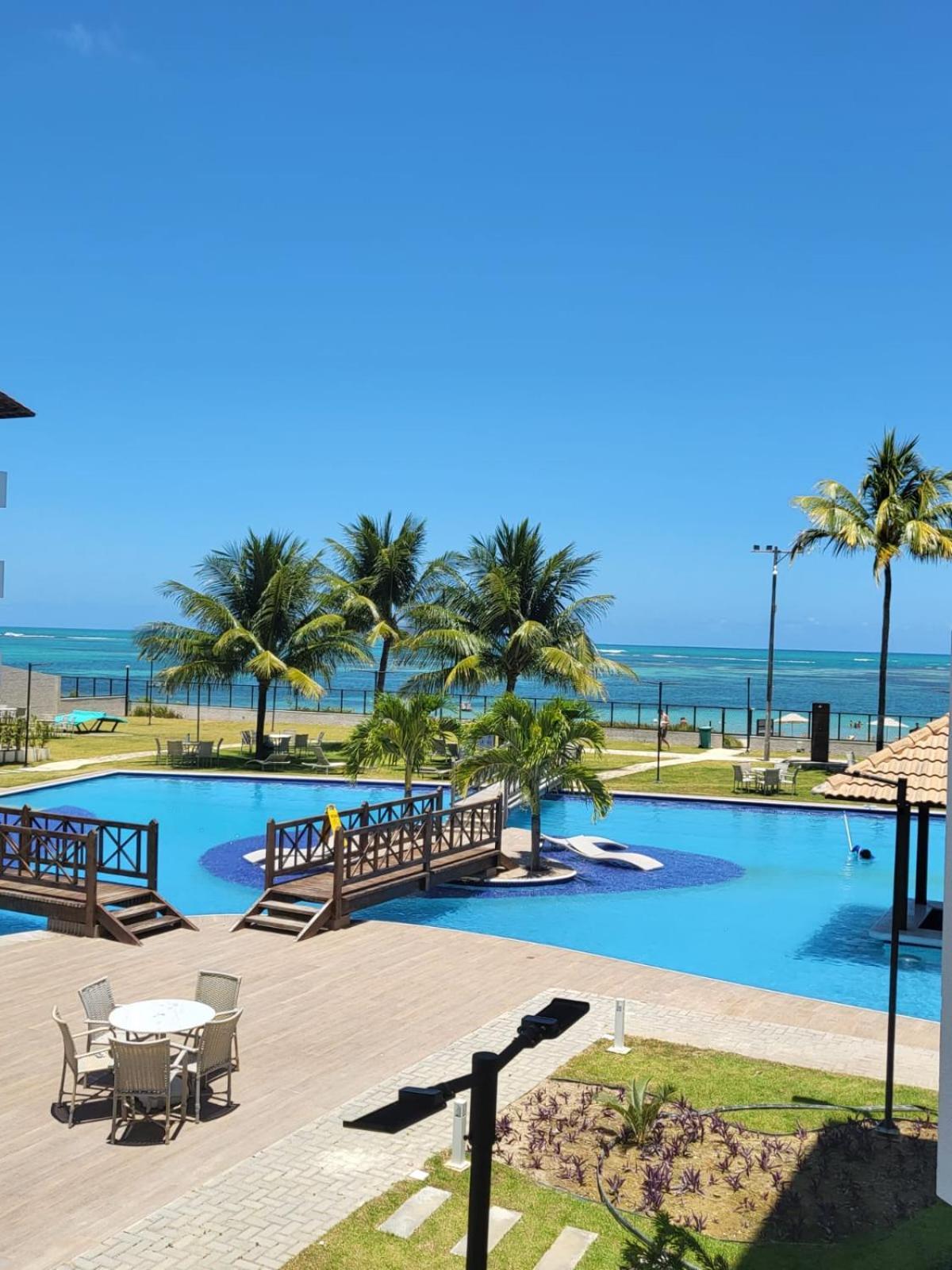 Flat Fantastico Na Beira Mar Em * Tamandare